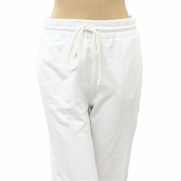 Out From Under Urban Outfitters Poppy Drawstring Jogger Pants White S NEW 281831 - Picture 4 of 7